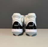 Nike Alpha Huarache Elite 4 Low FD2744-101 Baseball Cleats White Black Men's 8.5
