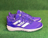 Adidas Adizero Afterburner Turfs Mens Size 10 Baseball Shoes Purple H00966 NEW - Hot-Bat Sports