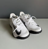 Womens Nike Alpha Huarache Elite 4 Turf Softball Shoes White FD2746-100 Size 7 - Hot-Bat Sports