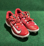 Nike Alpha Huarache Elite 4 Low Metal Baseball Cleats Mens 11 Crimson FN7222-600 - Hot-Bat Sports
