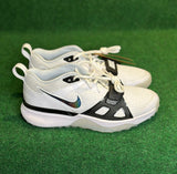 Nike Air Zoom Diamond Elite White Turf Baseball Shoes DZ0503-103 Mens Size 7.5 - Hot-Bat Sports