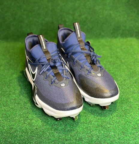 Nike Force Zoom Trout 9 Elite Metal Navy Blue Baseball Cleats FB2906 4 Hot Bat Sports