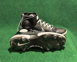 Nike Alpha Huarache Elite 3 Mid Cleats Black Dark Grey White Men’s CK0745-011 - Hot-Bat Sports