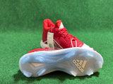 Women's Adidas Icon V Bounce TPU Baseball Softball Cleats Sz 9 Red G28311 - Hot-Bat Sports