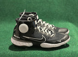 Nike Alpha Huarache Elite 3 Mid Cleats Black Dark Grey White Men’s CK0745-011 - Hot-Bat Sports