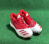 Women's Adidas Icon V Bounce TPU Baseball Softball Cleats Sz 9 Red G28311 - Hot-Bat Sports