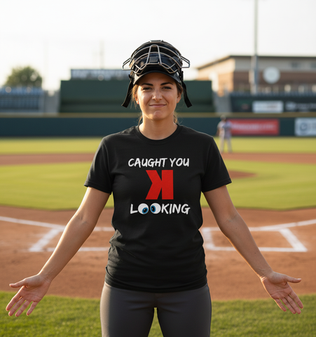 Caught you Looking t-shirt lifestyle photo