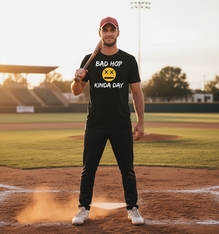 Have a bad day t-shirt lifestyle photo