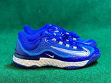 Nike Alpha Huarache Elite 4 Men’s Turfs DJ6523 414 - Royal / White - Hot-Bat Sports