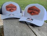 Leather patch custom hats - Hot-Bat Sports